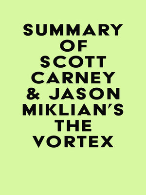 cover image of Summary of Scott Carney & Jason Miklian's the Vortex